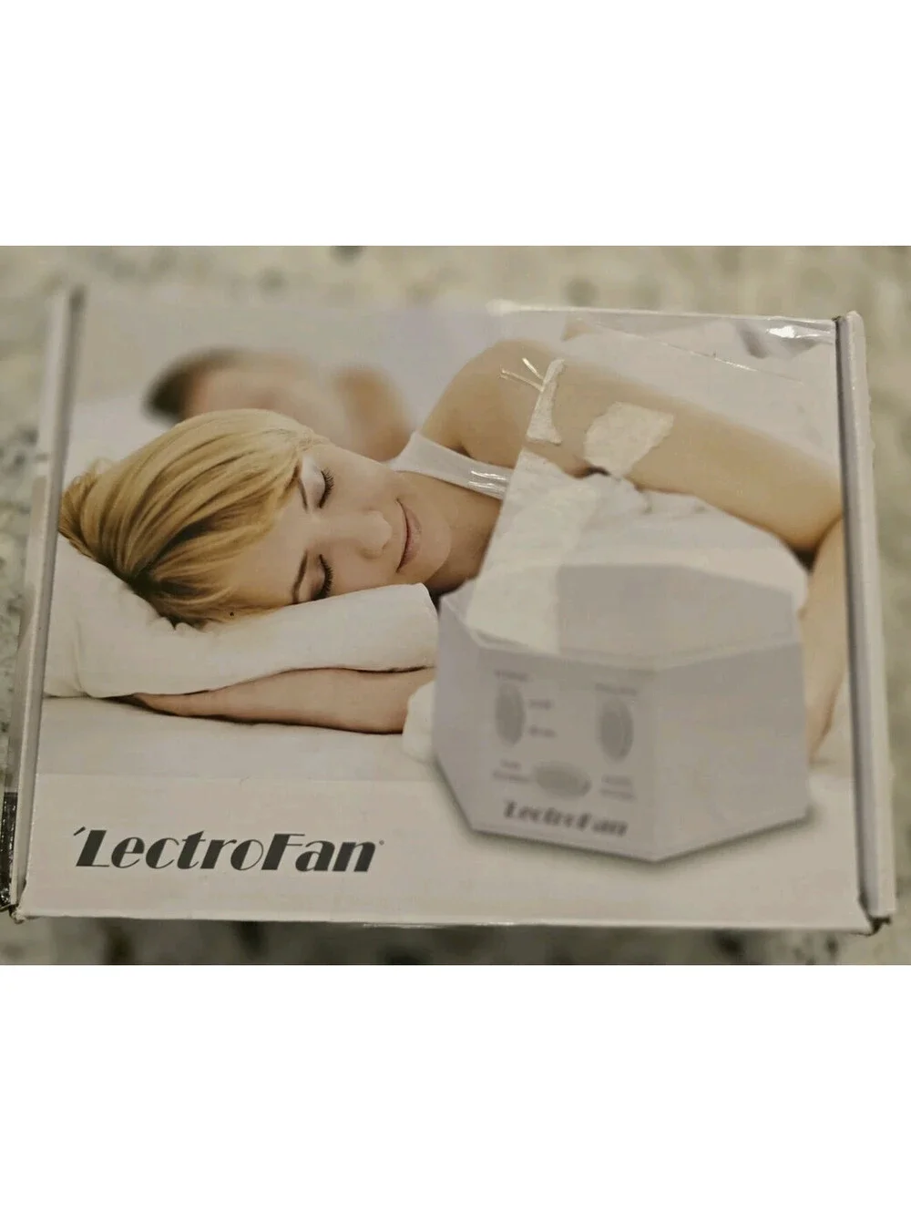 LectroFan Sound Therapy & White Noise Machine - White, Read Desc, Open Box
